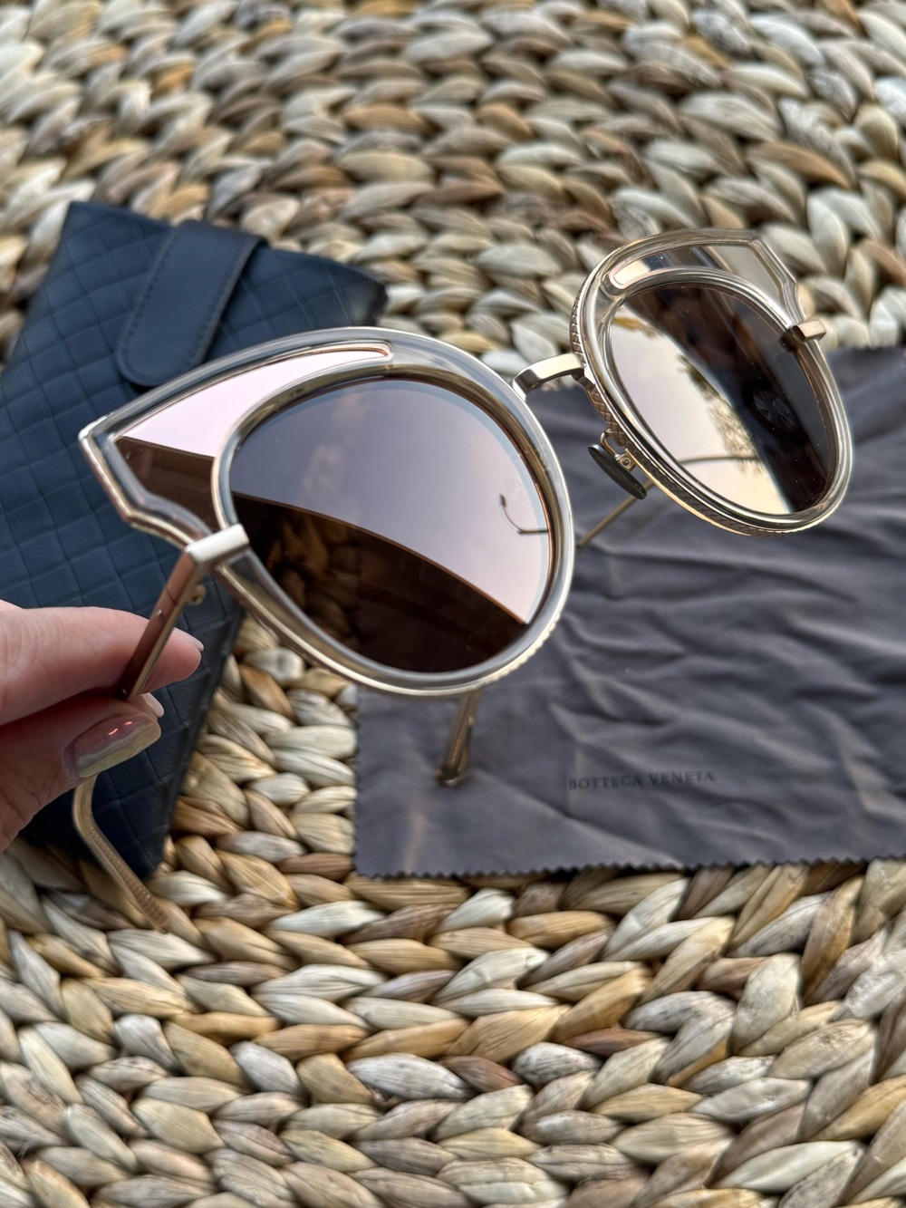 Bottega Veneta 49mm Cat Eye Sunglasses